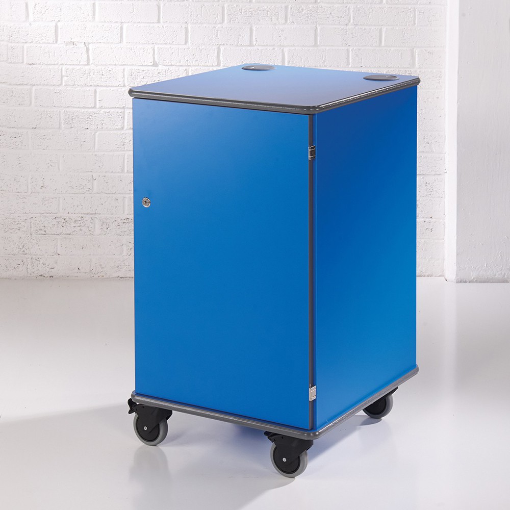 MM100 Coloured mobile multi-media cabinet