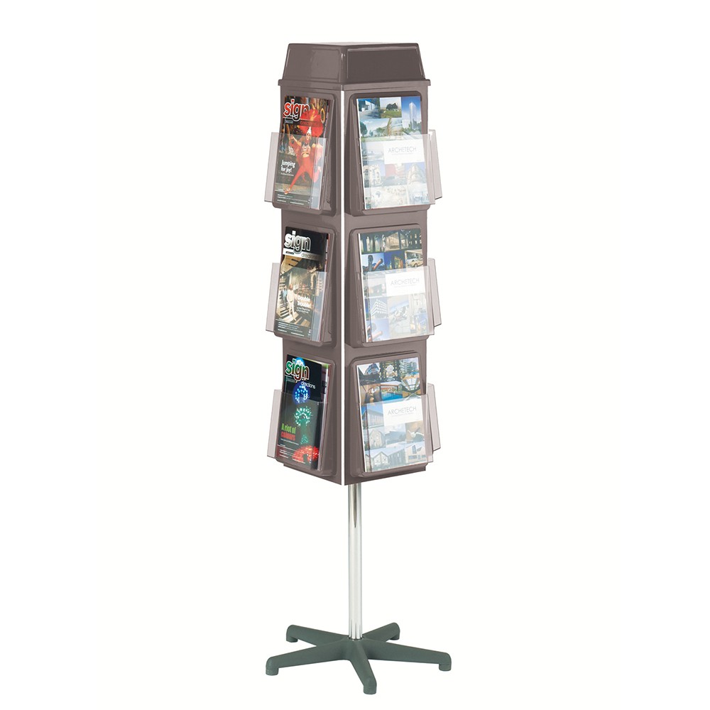 4 Sided Revolving Leaflet Dispenser